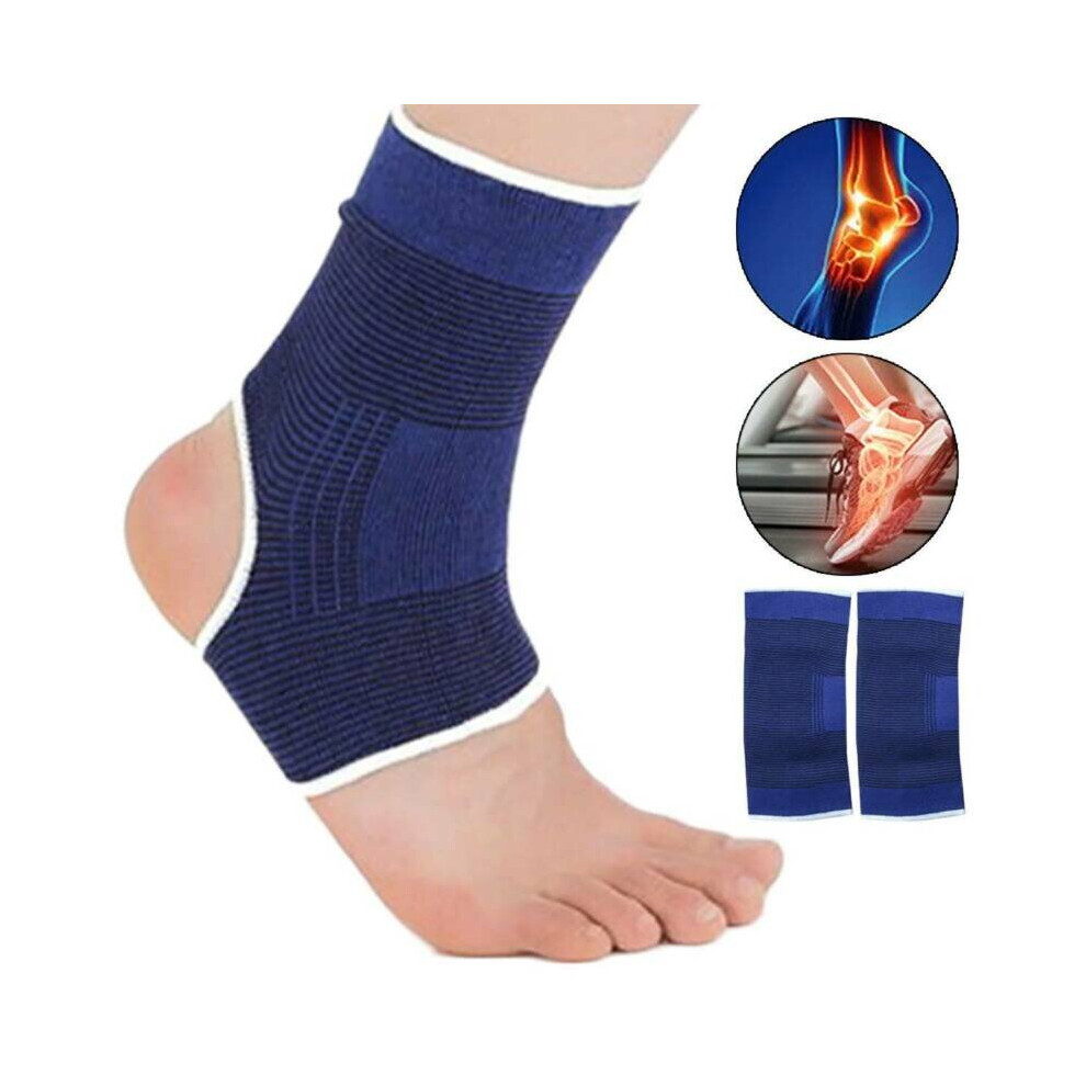 1PC Elastic Ankle Support Neoprene Protection Sock Sprain Sport Running Injury