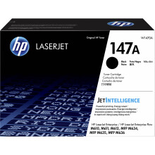 HP 147A authentieke zwarte tonercartridge voor HP LaserJet Enterprise M611/M612, MFP M634/M635/M636