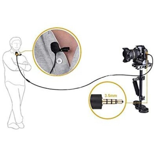 BY M1 3.5mm Condenser Microphone Arimic Windscreen Dslr Camcorder 2