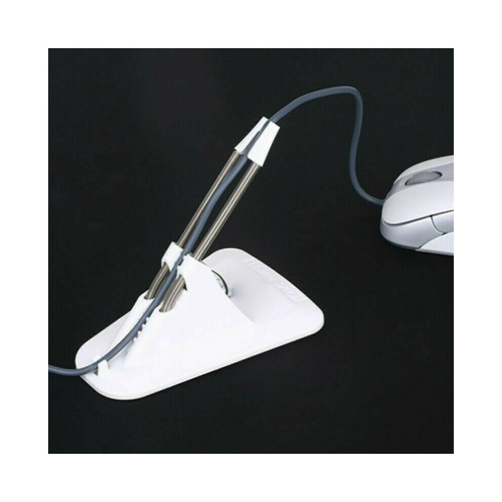 Flexible Mouse Bungee Cord Clipper Wire Cable Organizer Holder Line Fixer 8424602495873