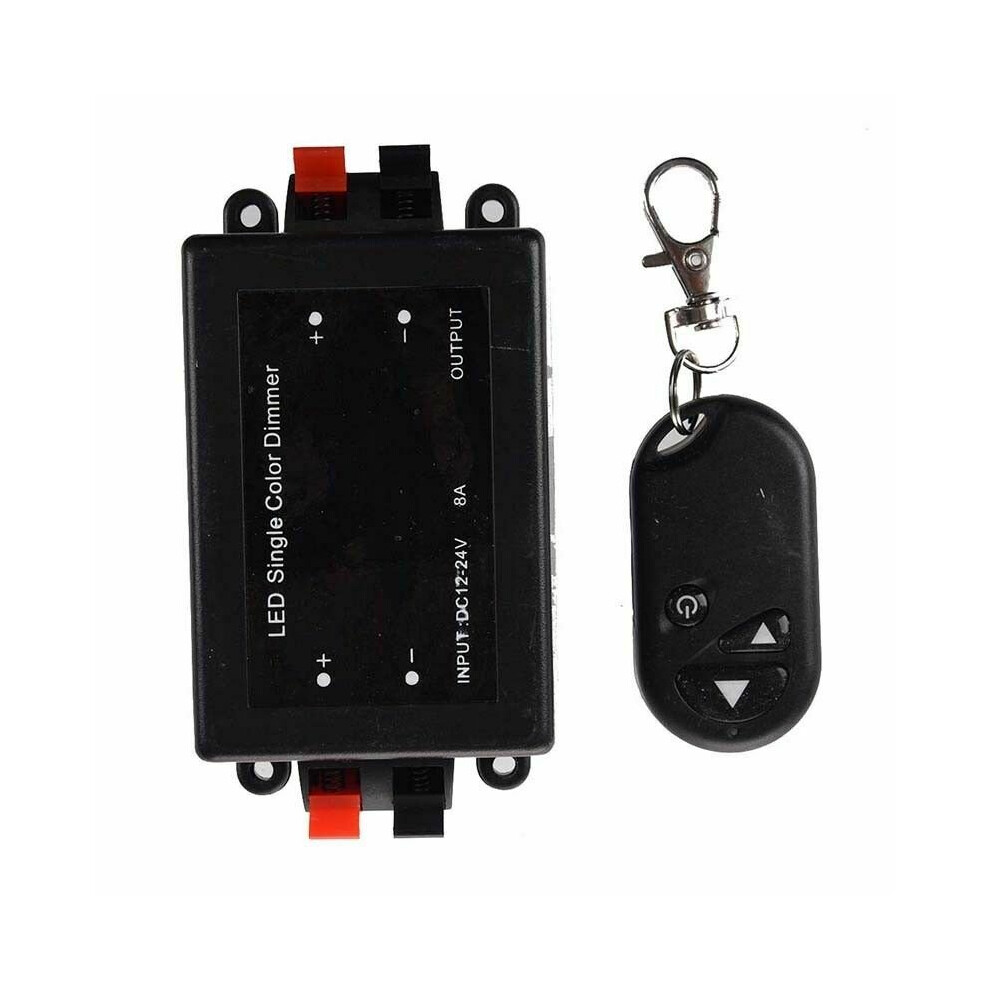 Single Color LED DC12/24V Wireless Dimmer Controller+RF remote control