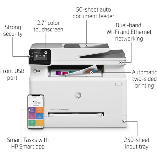 HP HP Colour LaserJet Pro M283fdw Multi-Function Printer (3 Years HP Commercial Warranty) 1
