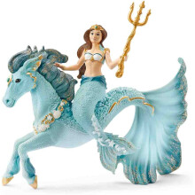 Figurine SCHLEICH - Sirene Eyela op zeepaard - bayala - Multicolor