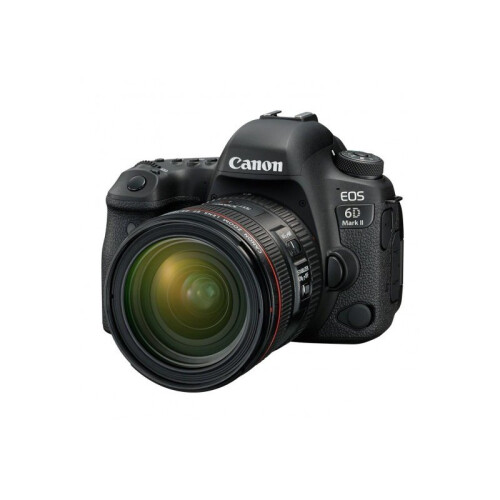 Canon Canon EOS 6D Mark II + objectif 24-70mm f/4L IS USM - Kit d'objectifs - Multilingue