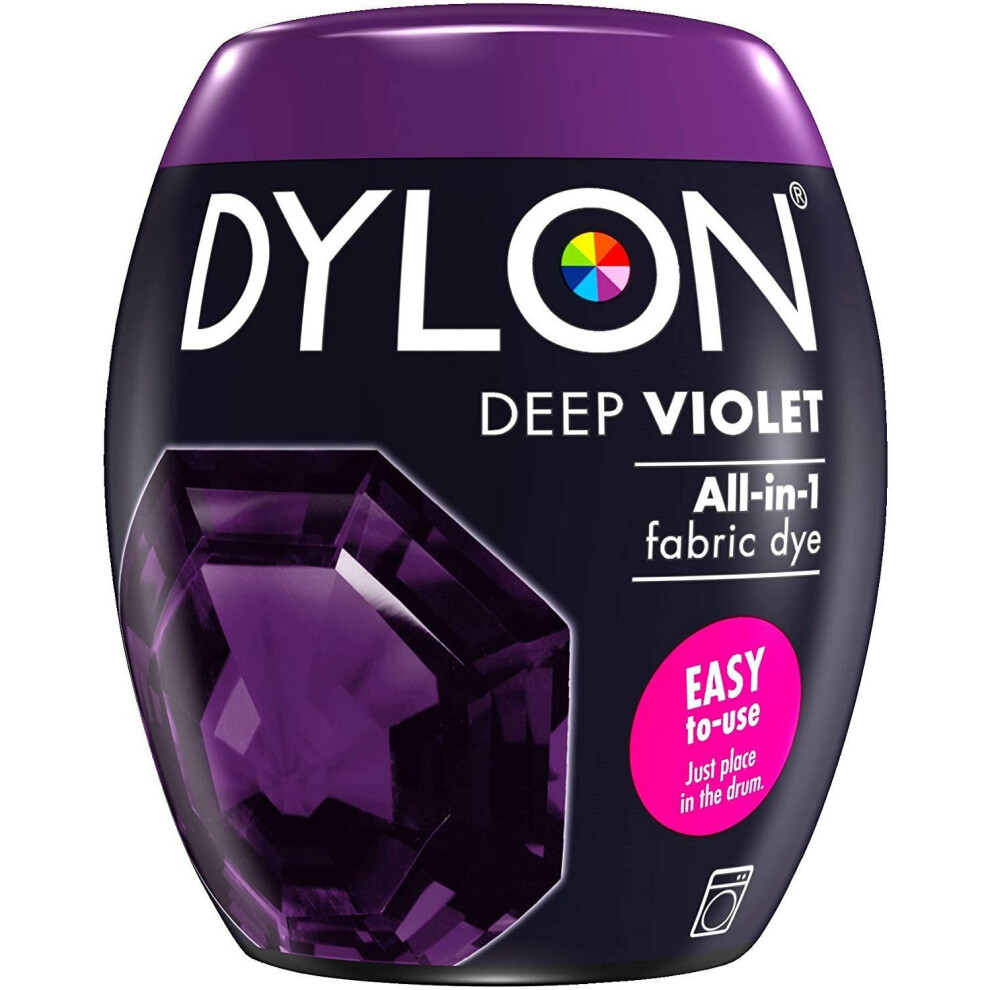 Dylon 350g Machine Dye Pod, Deep Violet
