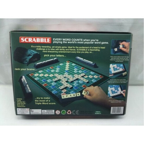 (English version) New Scrabble Original Board Game 1