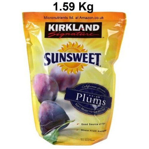 Kirkland Signature Sunsweet Pitted Dried Plums, 1.59kg on OnBuy
