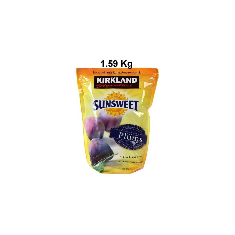 Kirkland Signature Sunsweet Pitted Dried Plums, 1.59kg