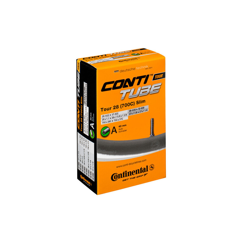 Continental Tour 28 Slim 40 MM Schrader Valve Inner Tube