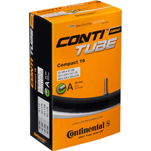 Continental Continental Compact 45 Degree Schrader Valve Inner Tube