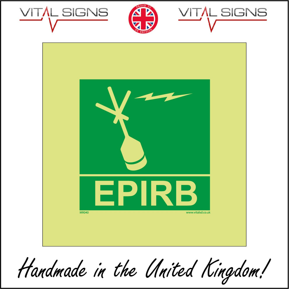 (1200 x 1200mm - 47 x 47, 5mm Heavy Duty Foamex Foamboard) MR040 Epirb SIGN radio beacon help emergency rescue distress transmit search-image-OPC-P5WYW95-NEW