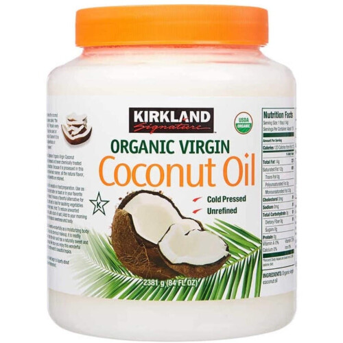Kirkland Signature Organic Virgin Coconut Oil 2.28Kg