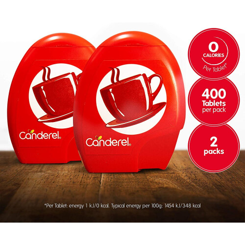 Canderel Original Sweetener Tablets Dispenser Value Pack - 800 Tablets 1