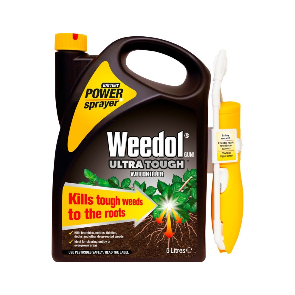 Weedol Ultra Tough Weedkiller 5L Power Spray