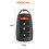 Universal Garage Door Remote Control Cloning 4 Button 433mhz Remote Control 5