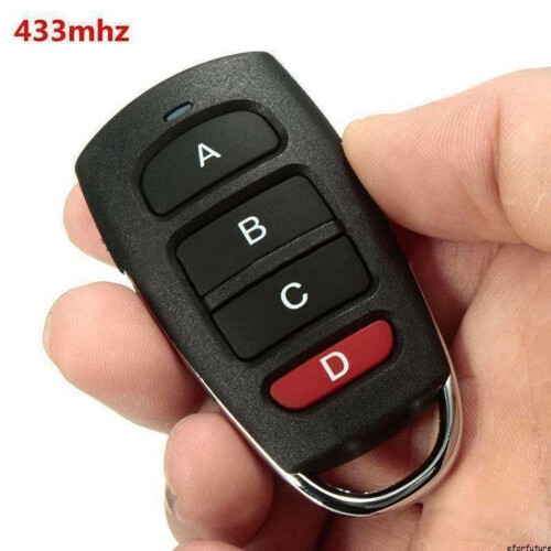 Universal Garage Door Remote Control Cloning 4 Button 433mhz Remote Control 1