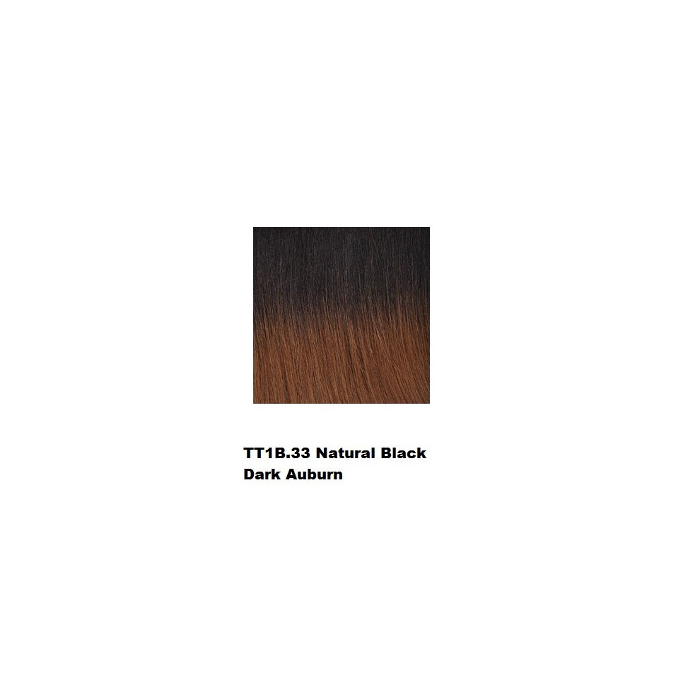 (TT1B/30 (Natural Black/Auburn Ombre)) SLEEK FASHION IDOL 101 SYNTHETIC WIG KARYN