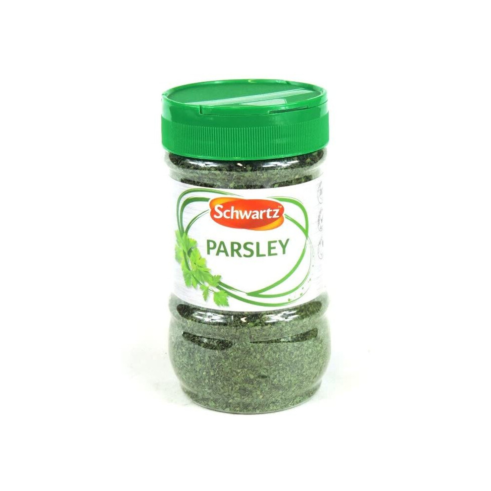 Schwartz Herbs Dried Parsley, Light and Fresh Flavoured Herb Seasoning for Fish and Salads, 0.095 kg