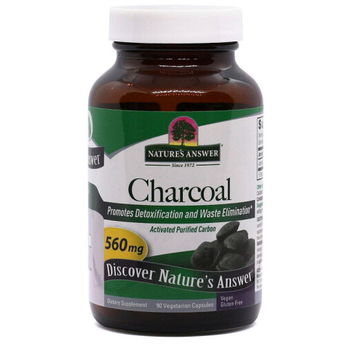 Nature's Answer Charcoal Caps 90 1554