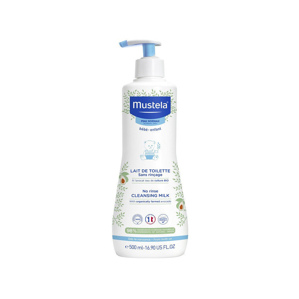 No Rinse Cleansing Milk 500Ml Mustela