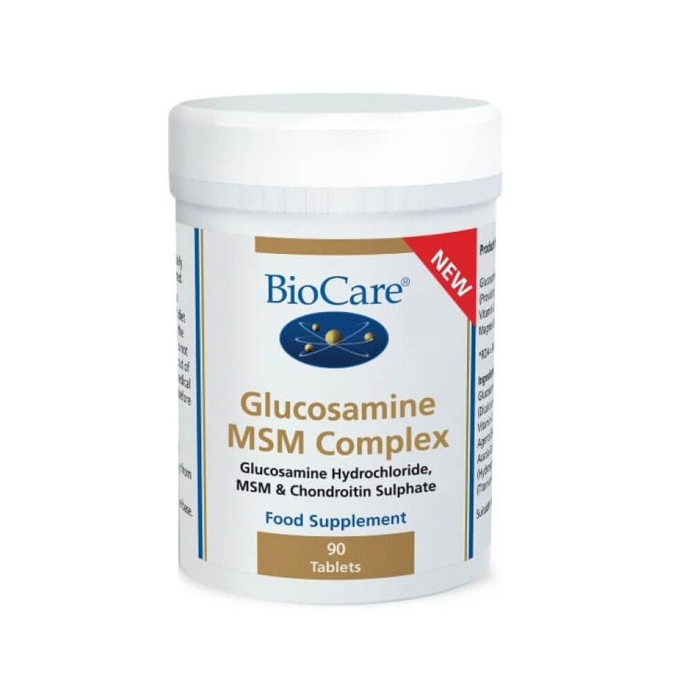 Biocare Glucosamine Msm Complex Tabs 90 (58790)