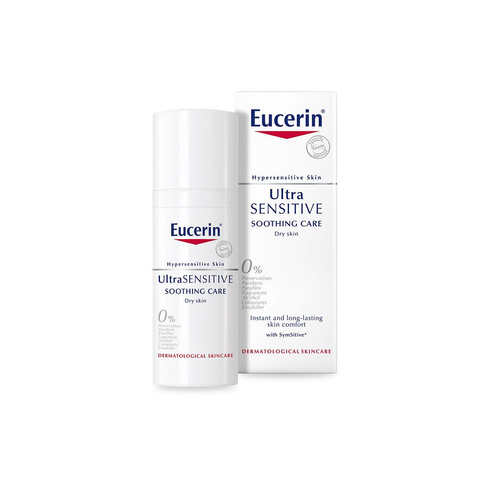 Eucerin Ultra Sensitive Soothing Care Cream Dry Skin 50Ml