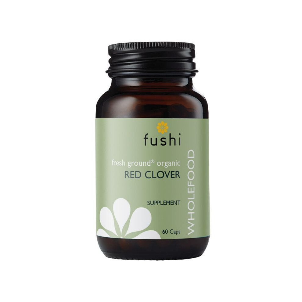 Fushi Wellbeing Organic Red Clover Flower 333mg Veg Caps 60 (F0020796)