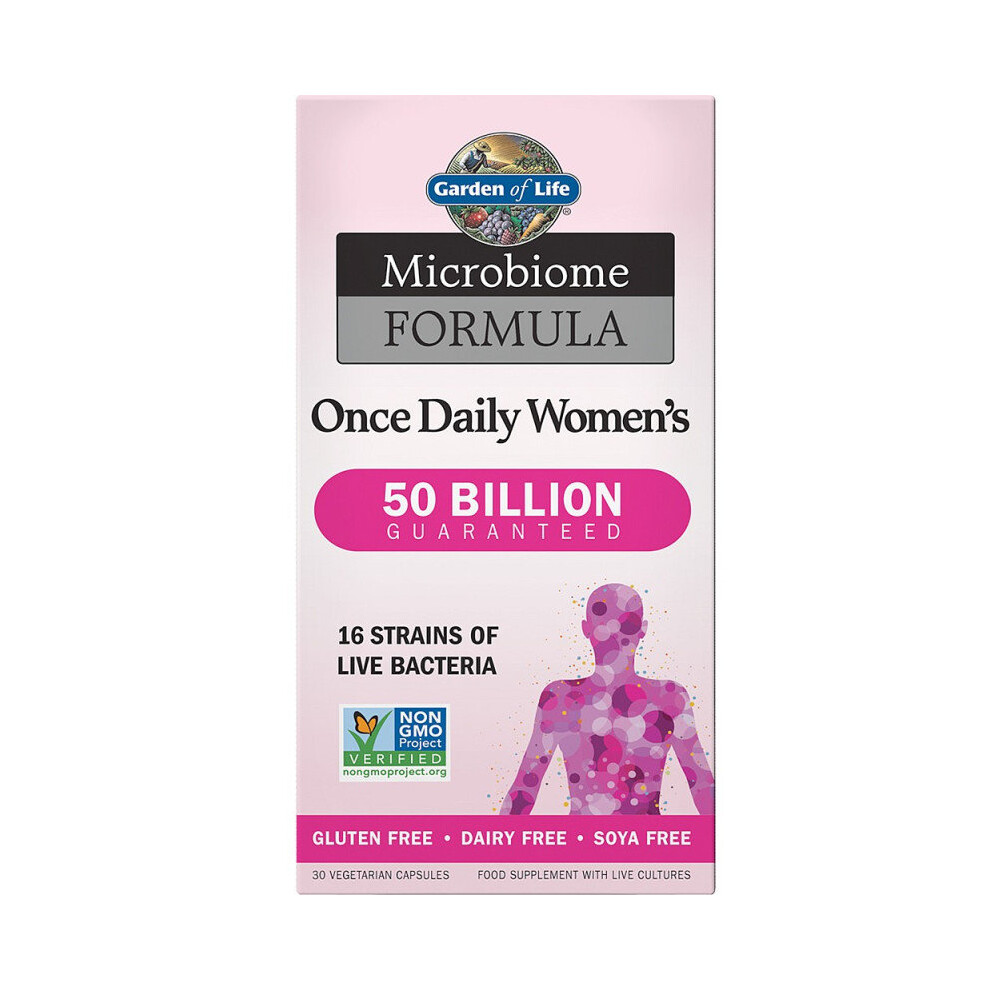 Garden Of Life Microbiome Formula Once Daily Womens Caps 30 1211