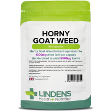 Lindens Horny Goat Weed 1000mg Capsules 84 (755)
