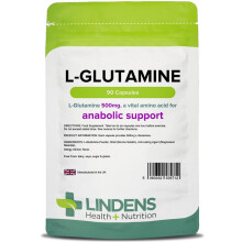 Lindens L-Glutamine 500mg Capsules 90 (5712)