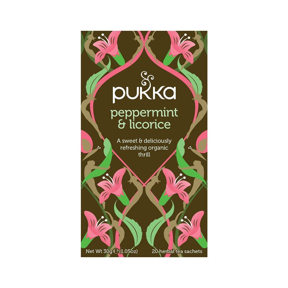 Pukka Peppermint & Licorice Tea Bags 80