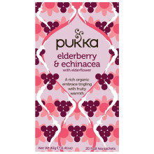 Pukka Elderberry and Echinacea Tea Bags 80
