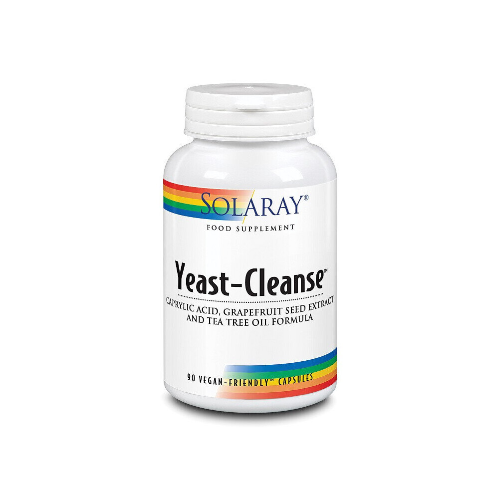 Solaray Yeast-Cleanse Capsules 90 (1064)