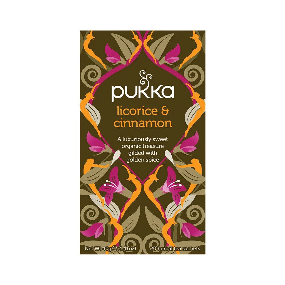 Pukka Licorice & Cinnamon Tea Bags 80