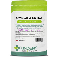 Lindens Omega 3 Fish Oil Extra Capsules 360 (4357)