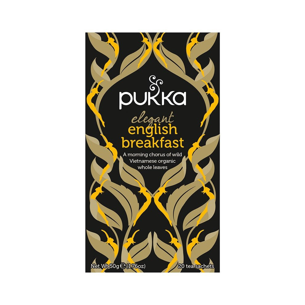 Pukka Elegant English Breakfast Tea Bags 80