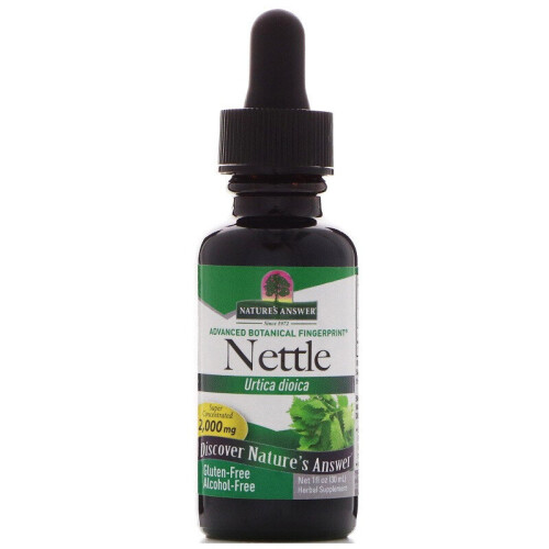 Nature's Answer, Extrait d'Ortie, Sans Alcool, 2 000 mg, 1 fl oz (30 ml)