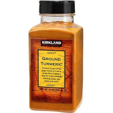 Kirkland Signature Spice Seasoning Ground Turmeric Ginger Herb Dressing Jar 340g
