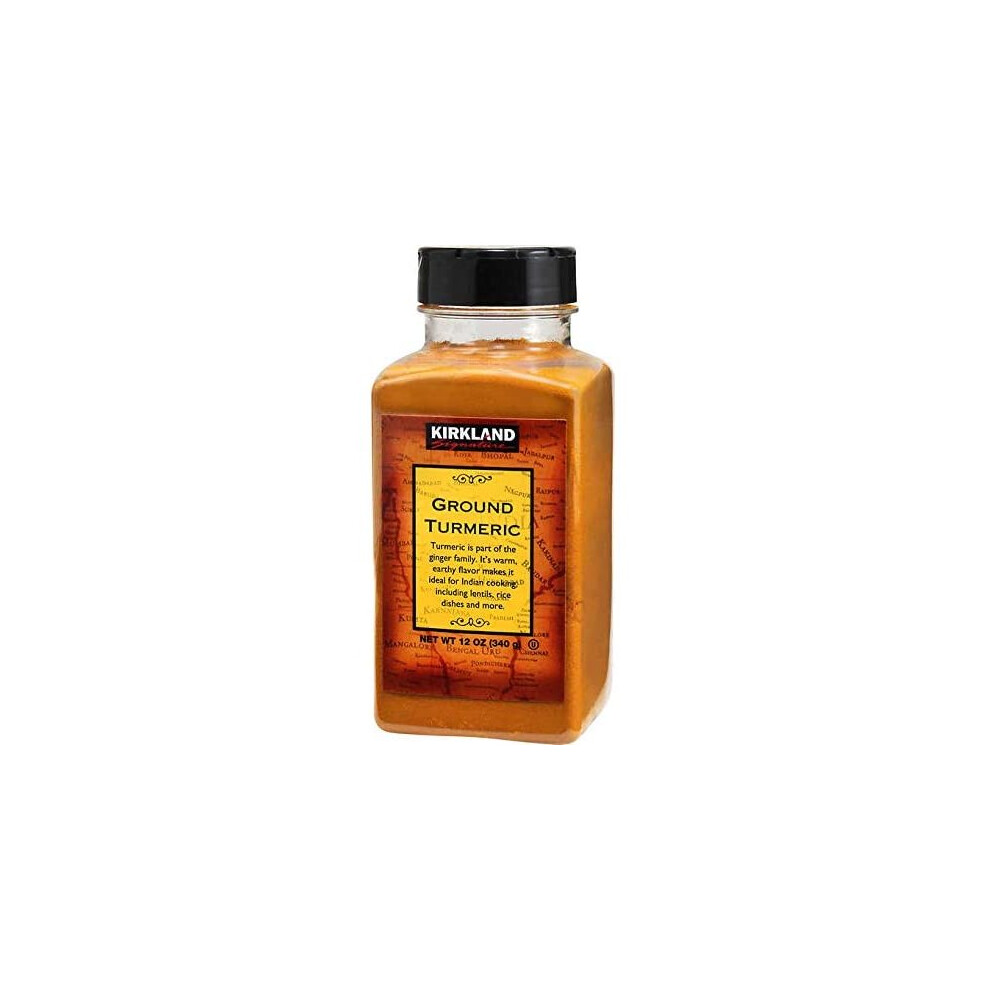 Kirkland Signature Spice Seasoning Ground Turmeric Ginger Herb Dressing Jar 340G