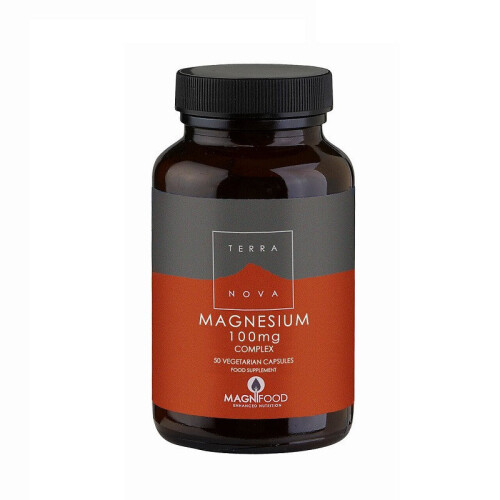 Terranova Magnesium 100mg Complex Capsules 100 Count