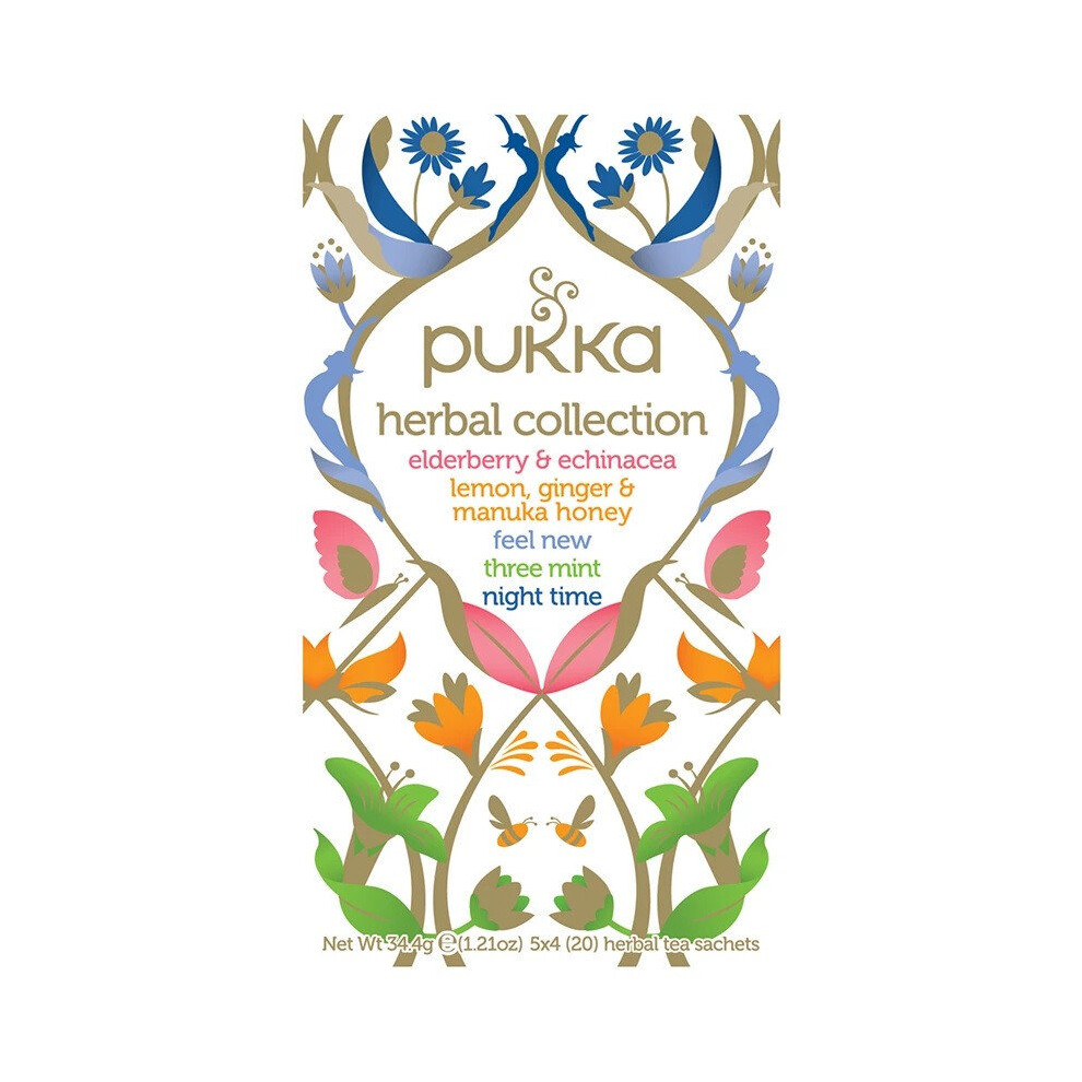 Pukka Herbal Collection Tea Bags 80