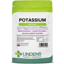 Lindens Potassium 200mg Tablets 500 (1202)