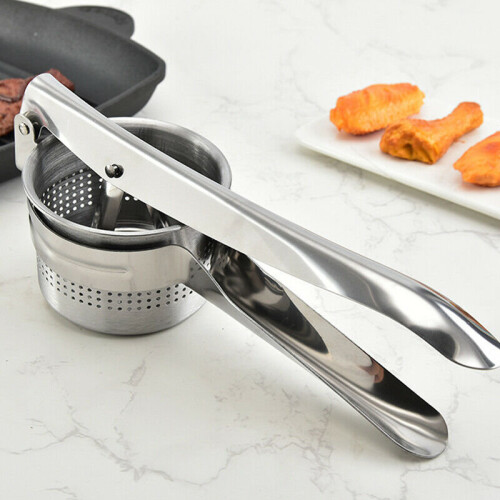 Fruit Press Squeeze Potato Ricer Puree Masher Juicer Crusher 2