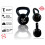 Kettlebell aus Gusseisen 8 kg 6