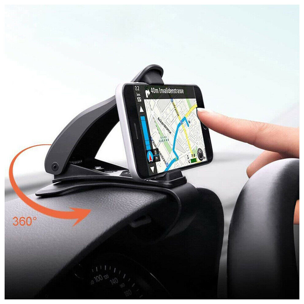 Universal Car Phone Holder 360 Degree Rotate Dashboard Mount Bracket