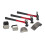 7PC Hammers Car Auto Body Panel Repair Tool Fibreglass Handles 1