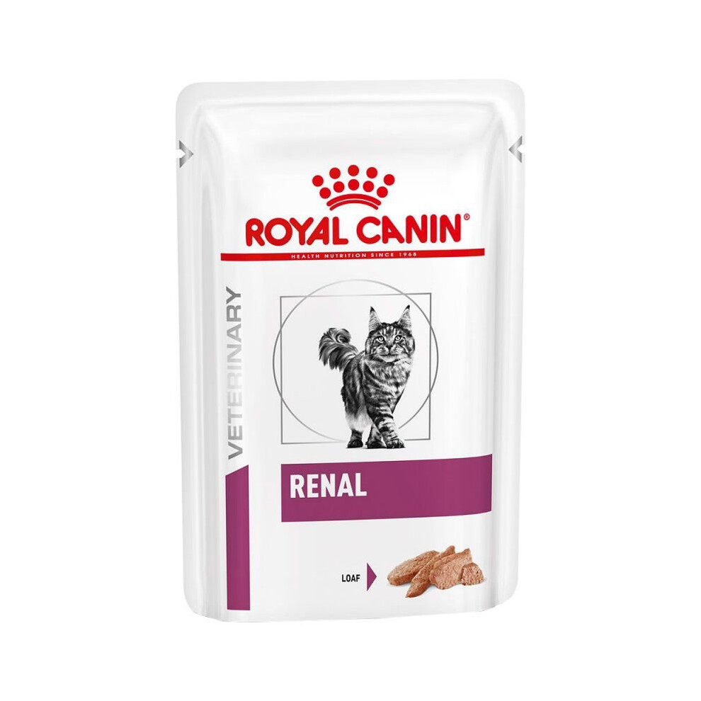 Royal Canin Veterinary Diet Renal With Beef Adult Wet Cat Food Thin Slices In... - Image 5