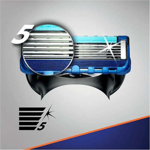 Gillette Gillette Fusion5 ProGlide Razor Blade for Men FlexBall Technology 10 R 1
