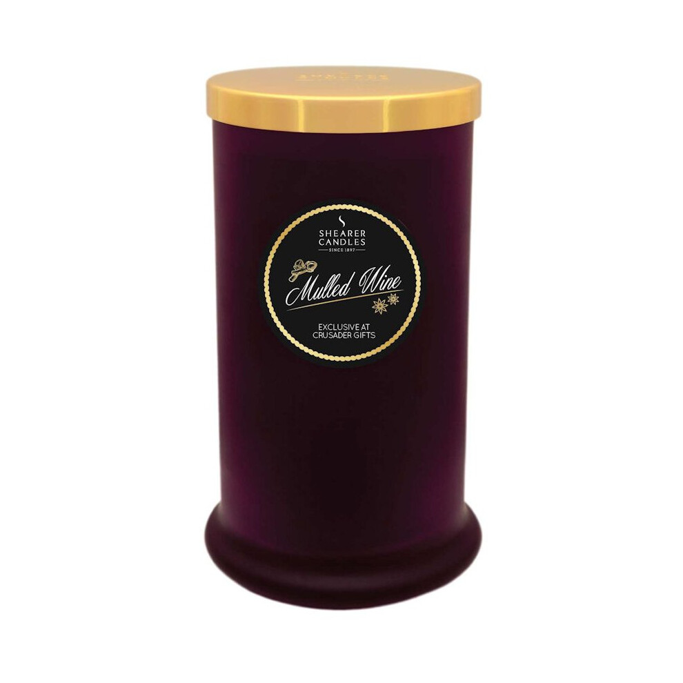 Shearer Candles Exclusive Pillar Jar Candle - Mulled Wine