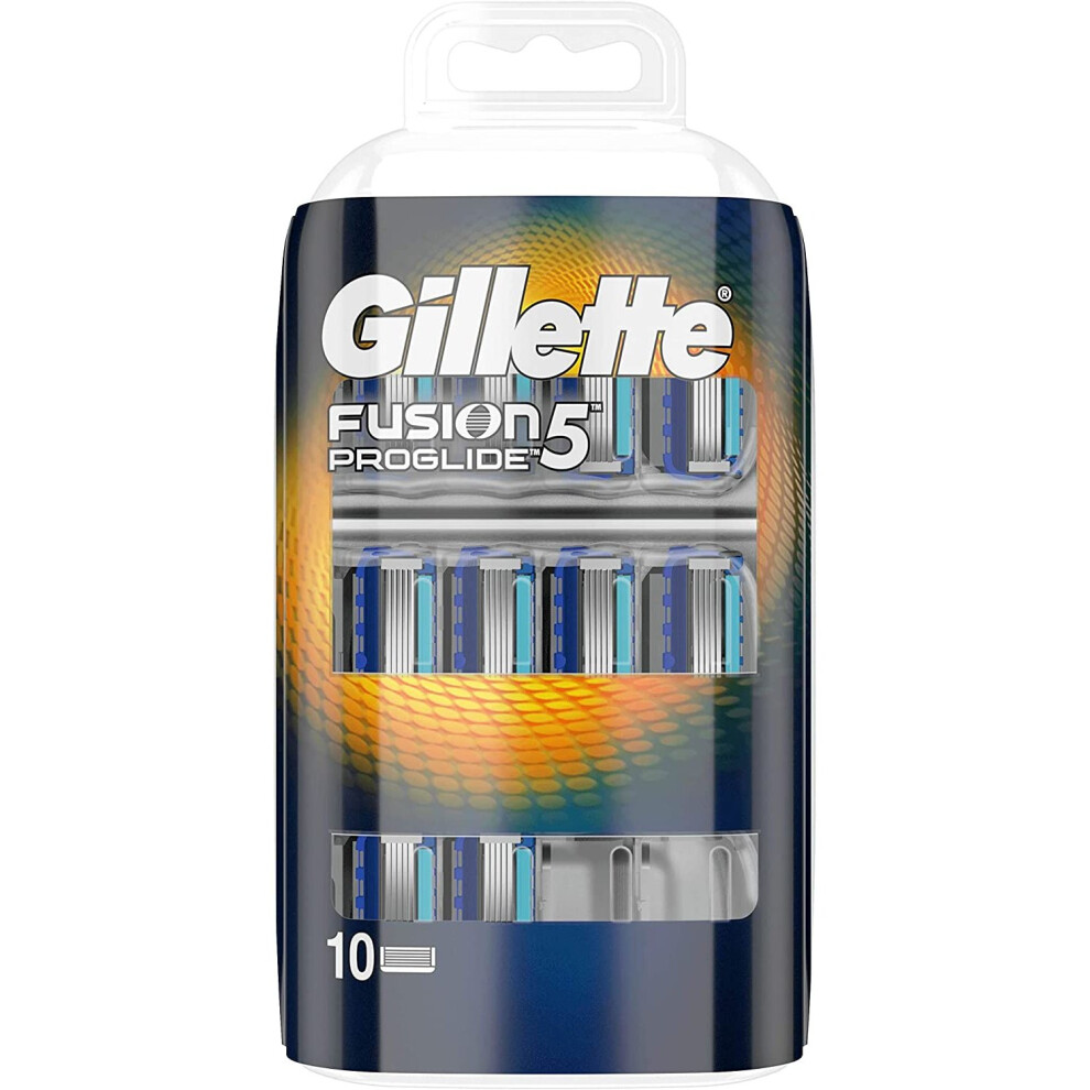 Gillette Fusion5 ProGlide Razor Blade for Men FlexBall Technology 10 R